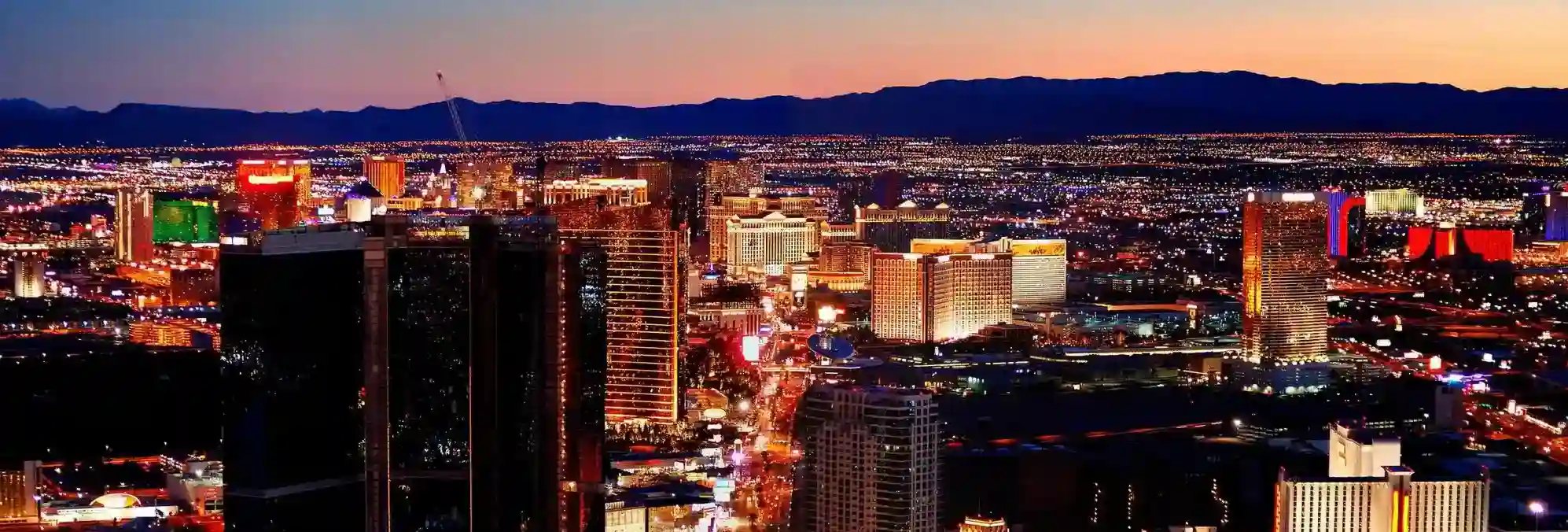The Las Vegas skyline